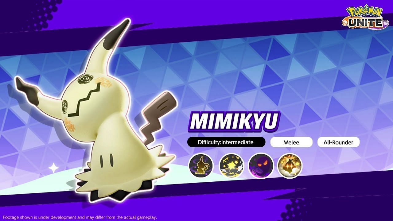 💥TUDO sobre o MIMIKYU no UNITE!! JOGUE com ele no PTS - Pokémon