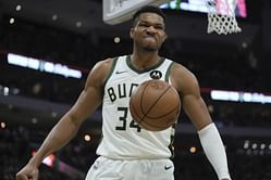 Giannis Antetokounmpo flaunts unseen Nikes after hitting 500th 3-pointer