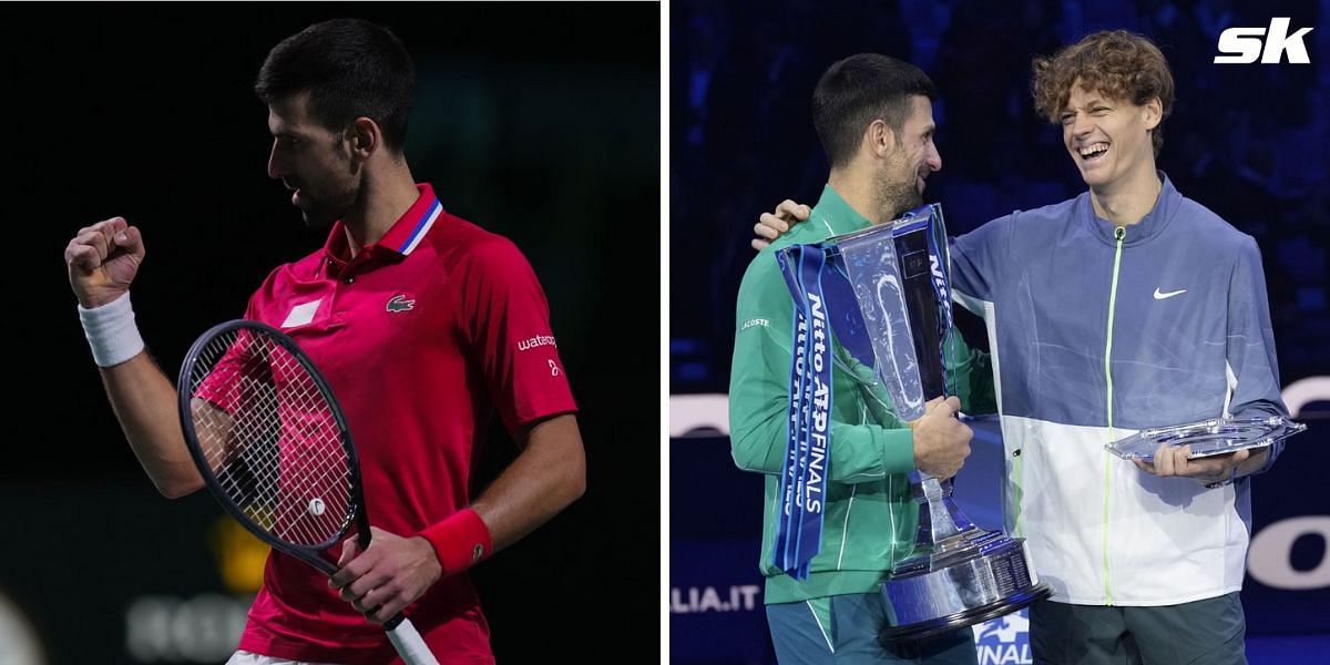 Novak Djokovic helped Serbia reach the Davis Cup semifinals