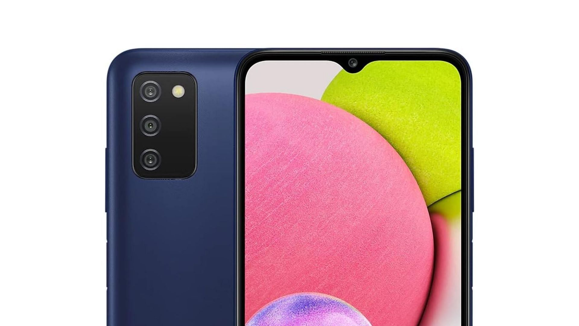 The Samsung Galaxy A03s has been handsomely discounted this Black Friday (Image via Samsung)