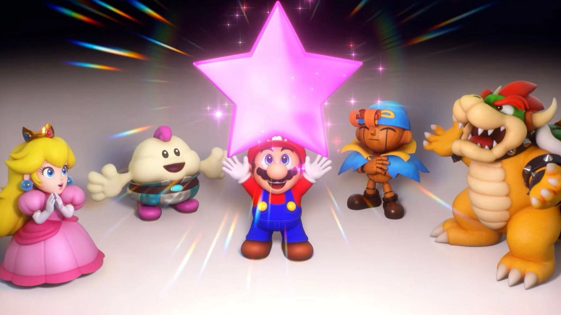 This game features five playable characters (Image via Nintendo)