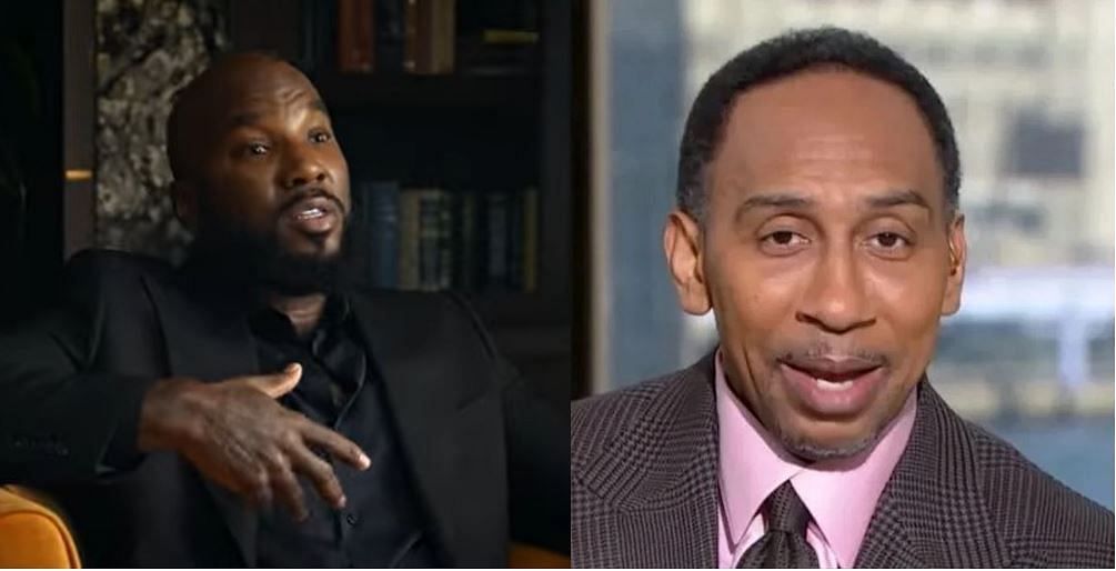 Smith S. Smith (R) disagrees with rapper Jeezy (L) on his take on infidelity.