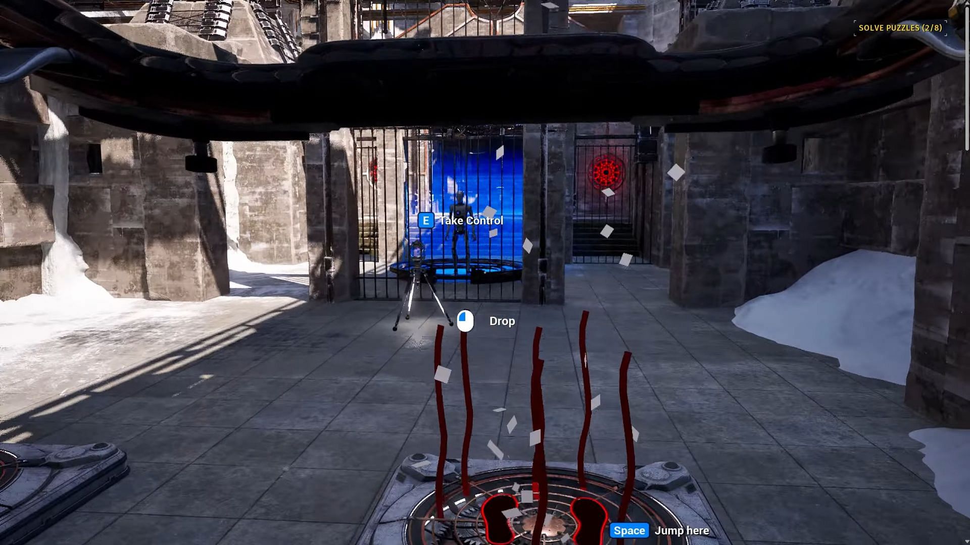 Many puzzles in The Talos Principle 2 are easier than they look (Image via YouTube: Puzzle Games)