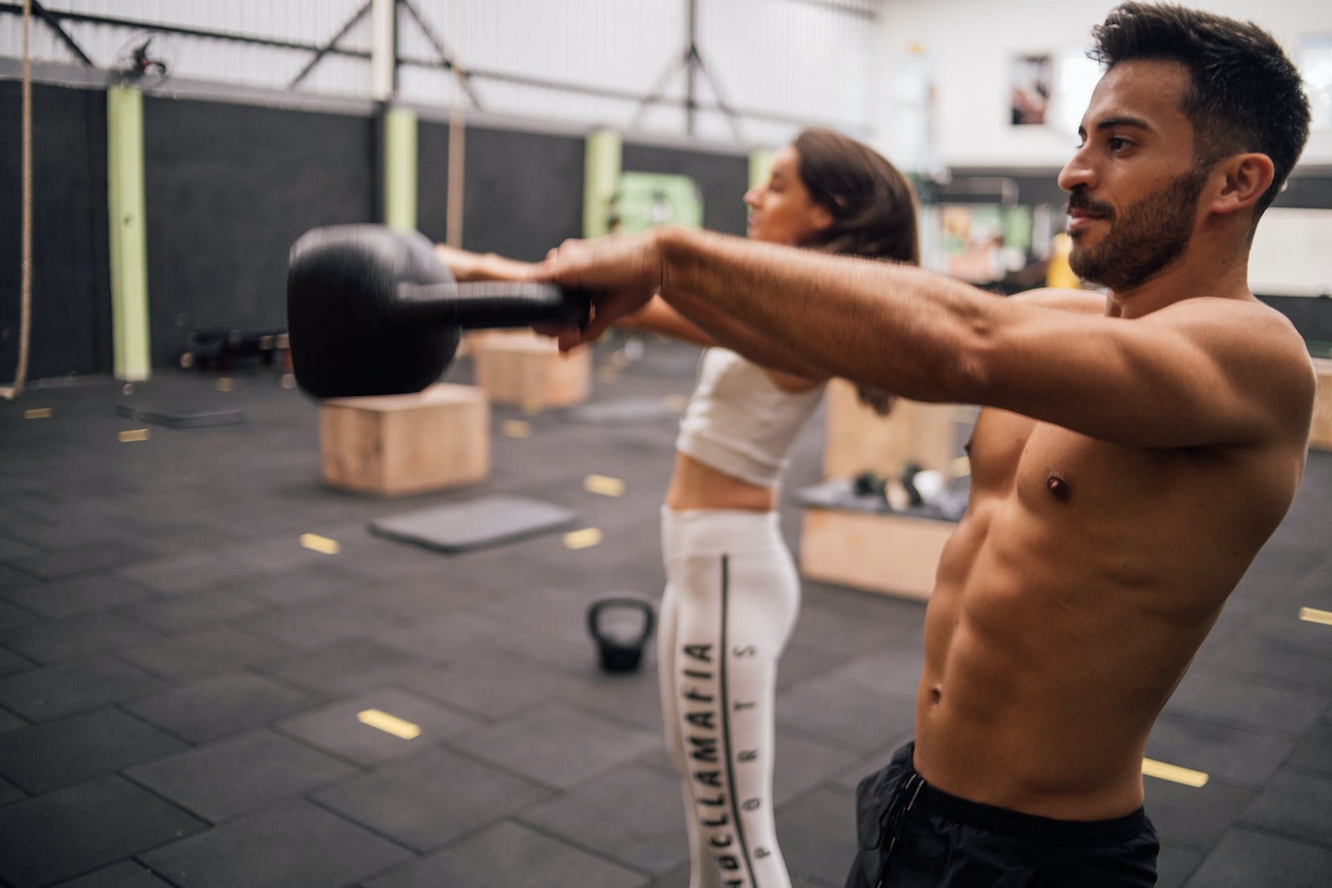 Kettlebell swings. (Image credits: Pexels/ Jucana Girardi)