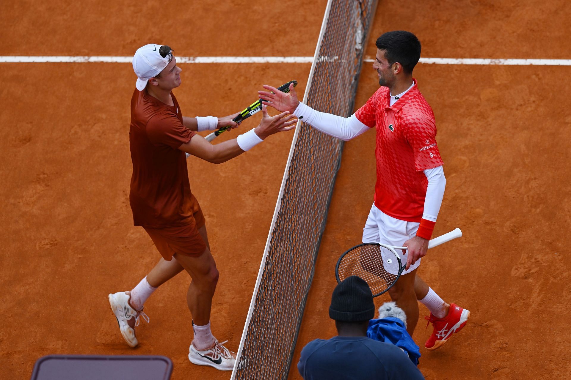 Internazionali BNL D&#039;Italia 2023 - Djokovic and Rune