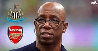 “This guy is out of control” - Ian Wright says Newcastle man had ‘massive beef’ with Arsenal star during Gunners’ 1-0 loss