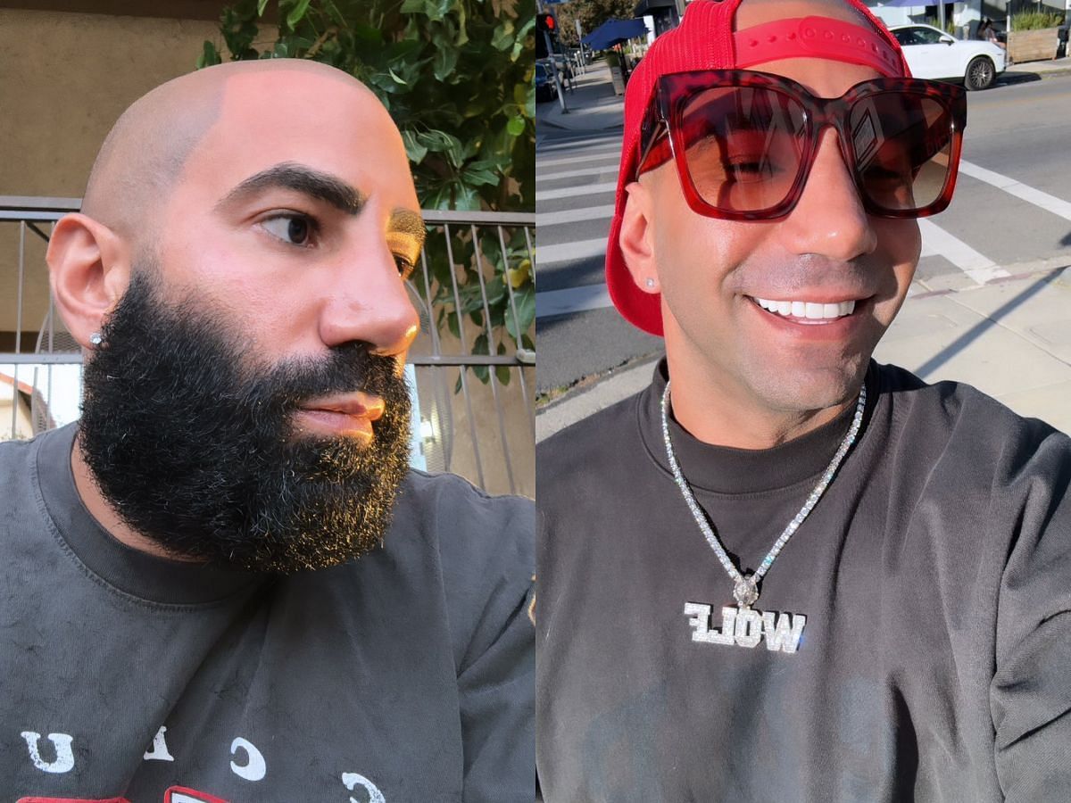 Fousey reveals his beardless look for the fiest time since returning (Image via Sportskeeda)