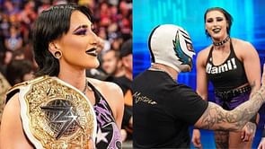Rhea Ripley takes a shot at Rey Mysterio after he gets betrayed by LWO member