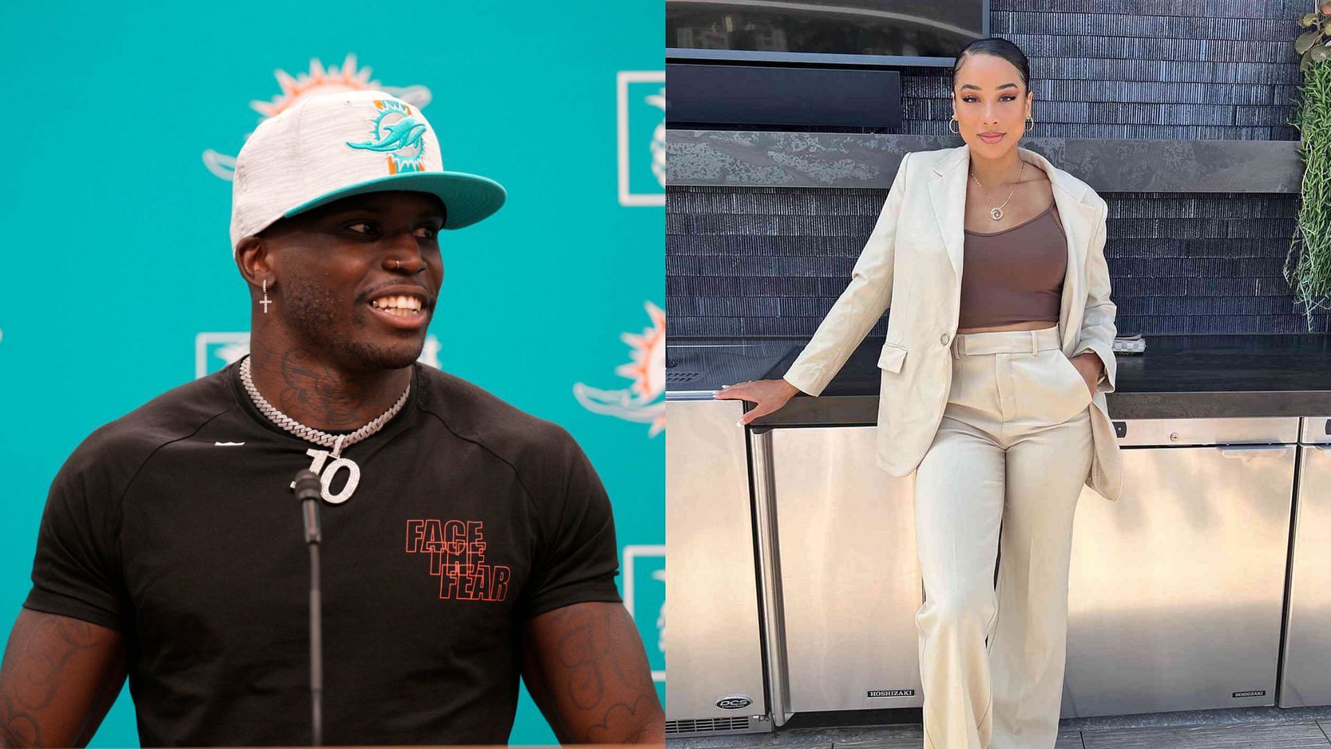 Tyreek Hill breaks silence on viral report on marrying long-time fianc&eacute;e Keeta Vaccaro