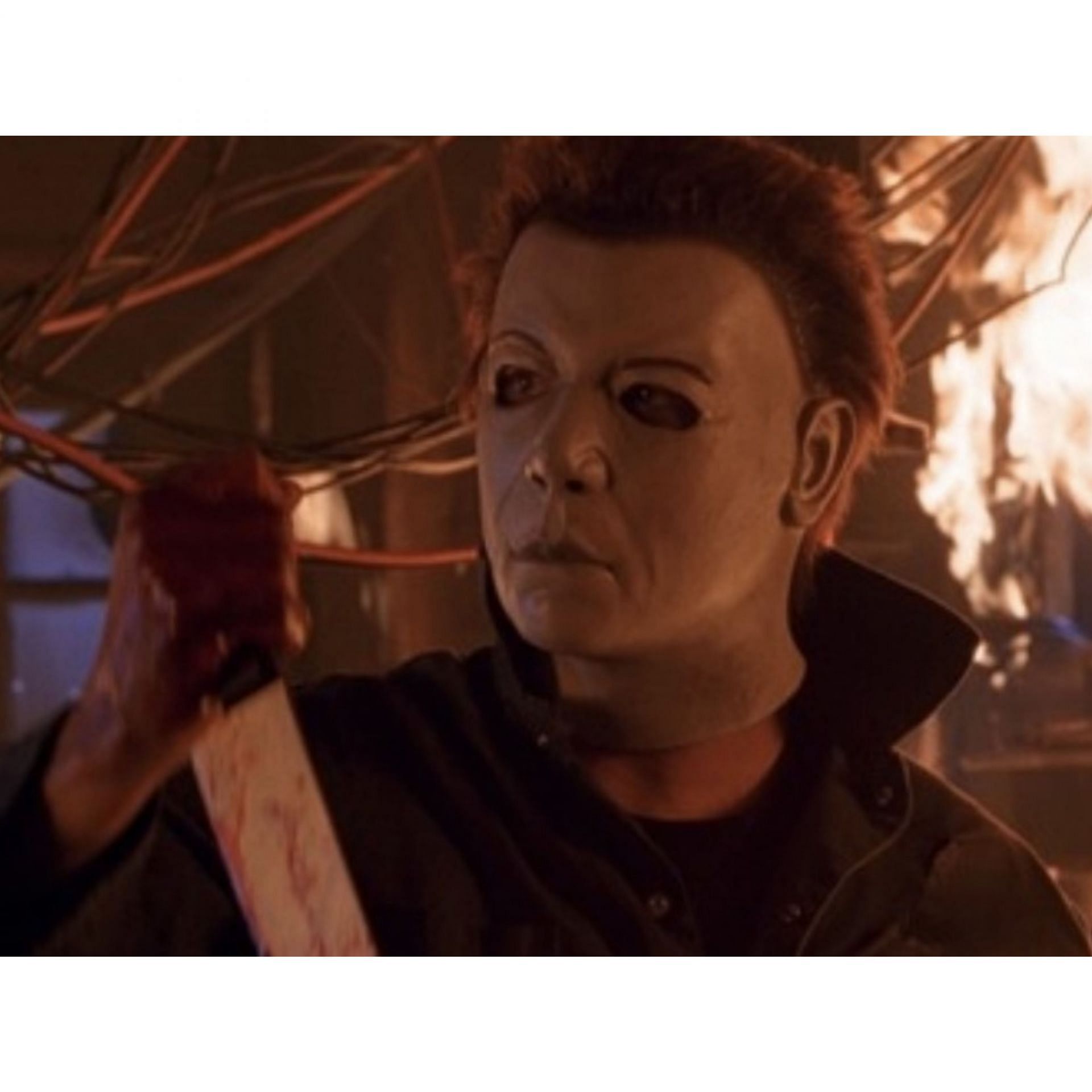 A still from Halloween: Resurrection 2002 (Image via Miramax Films)