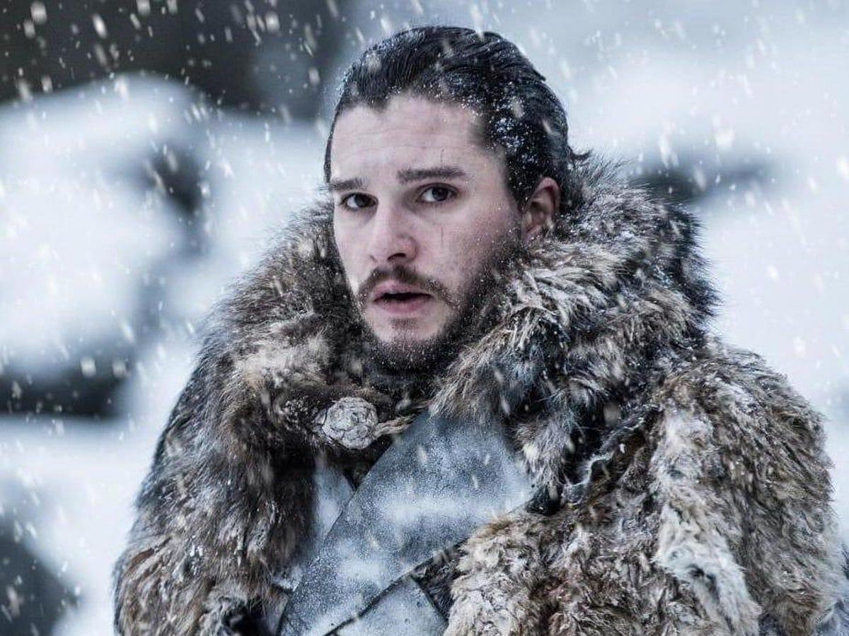 Kit Harrington portraying Jon Snow in the Game of Thrones (image via HBO)