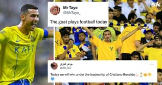 “The GOAT plays football today”, "We want a masterclass" - Al-Nassr fans make Cristiano Ronaldo prediction as he leads line-up for Al-Khaleej