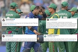 “Absolutely rubbish” - Ex-cricketers slam Shakib Al Hasan for refusing to withdraw timed out appeal against Angelo Mathews
