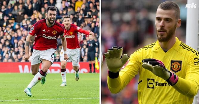 "You are not the right captain" – David de Gea sends sarcastic message to Bruno Fernandes after late Manchester United winner