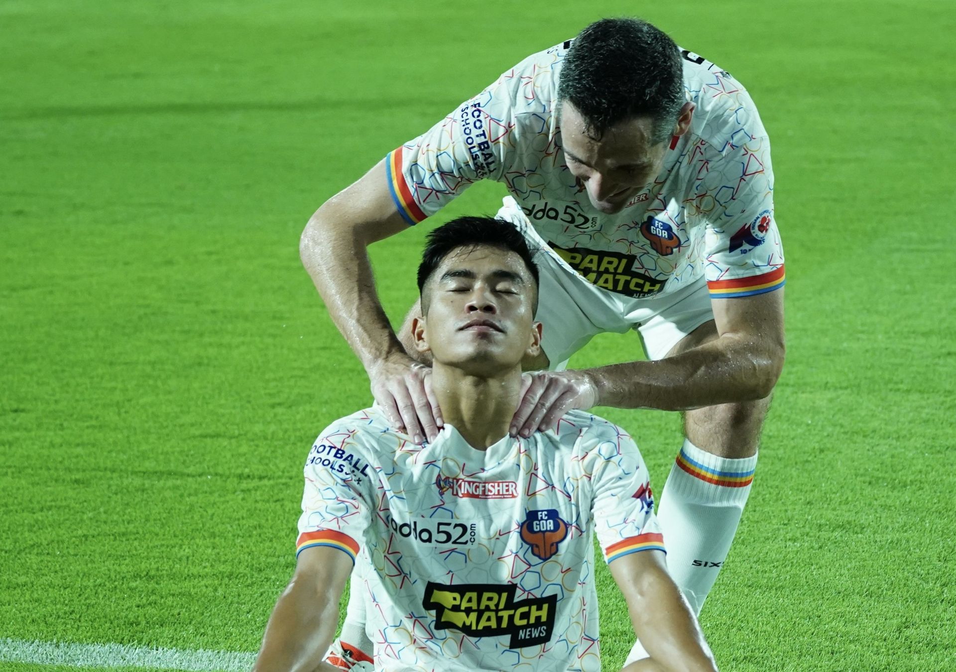 Boris Singh opened the scoring for FC Goa against Chennaiyin FC.