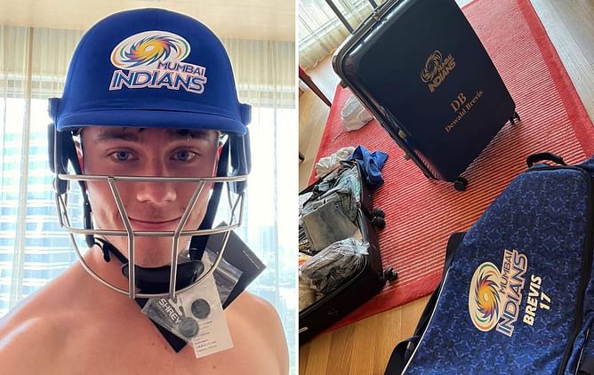 "Can’t wait for IPL 2024" - Dewald Brevis after being retained by MI ahead of auction