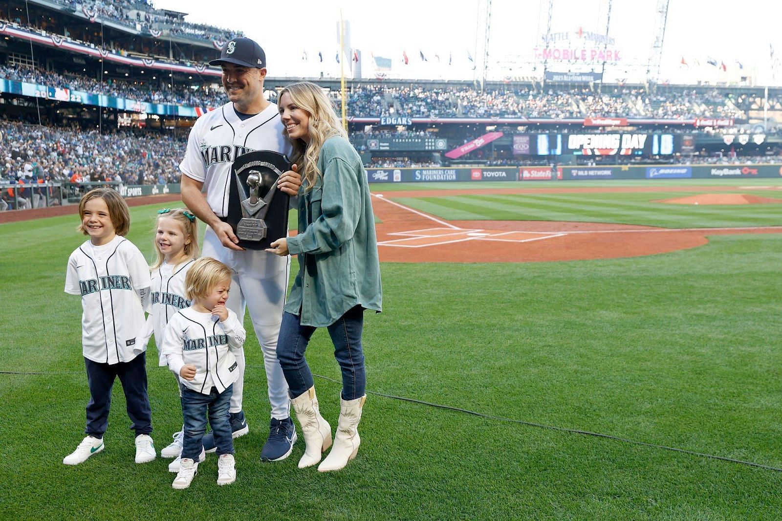 Robbie Ray with his family. Source: Getty Images