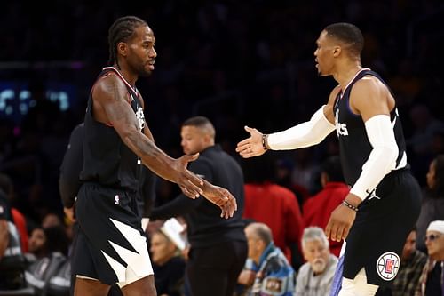 Kawhi Leonard and Russell Westbrook