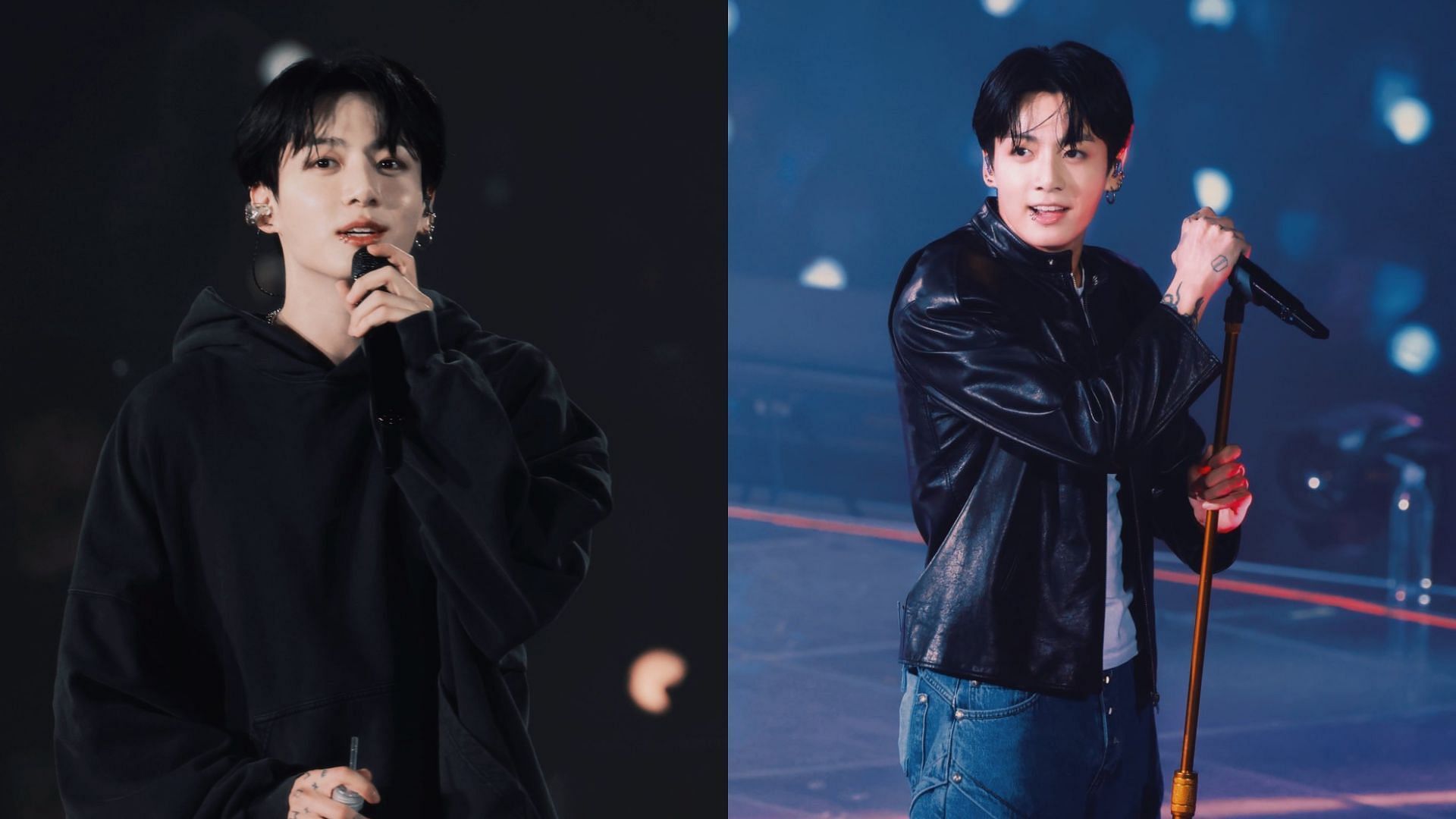 Jungkook causes financial spike for HYBE(Images via Twitter/ blacknwhite_km)