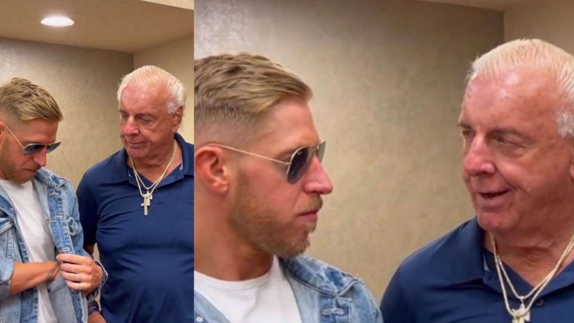 Are Ric Flair and Orange Cassidy friends behind the scenes?