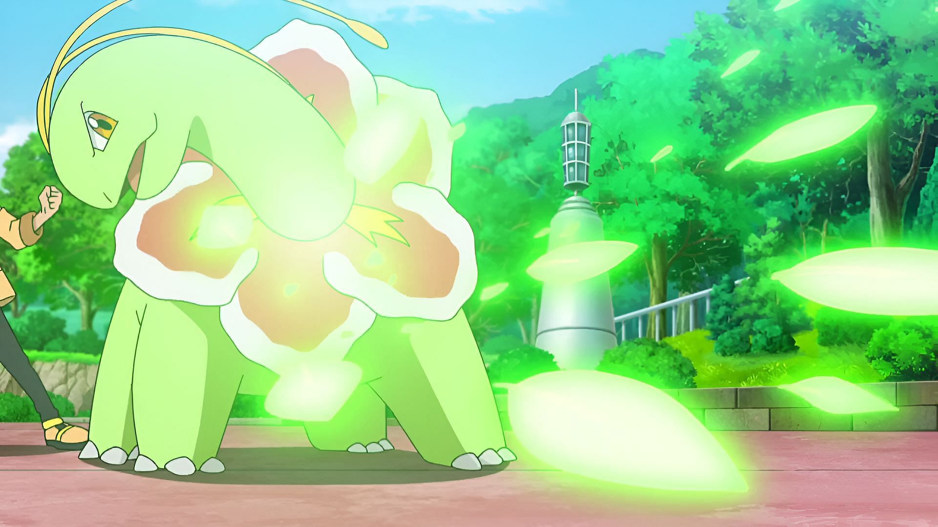 Meganium falls short of its fellow starters (Image via The Pokemon Company)