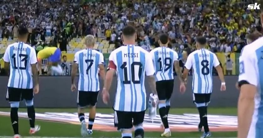 We can't play in these circumstances” - Lionel Messi and Argentina walk off  pitch after Brazil police attack innocent fans at Maracana
