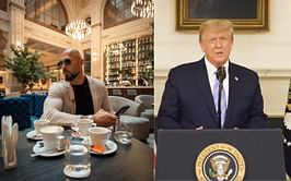 "He's the only one who didn't" - Andrew Tate applauds former USA President Donald Trump for his stance on war policies