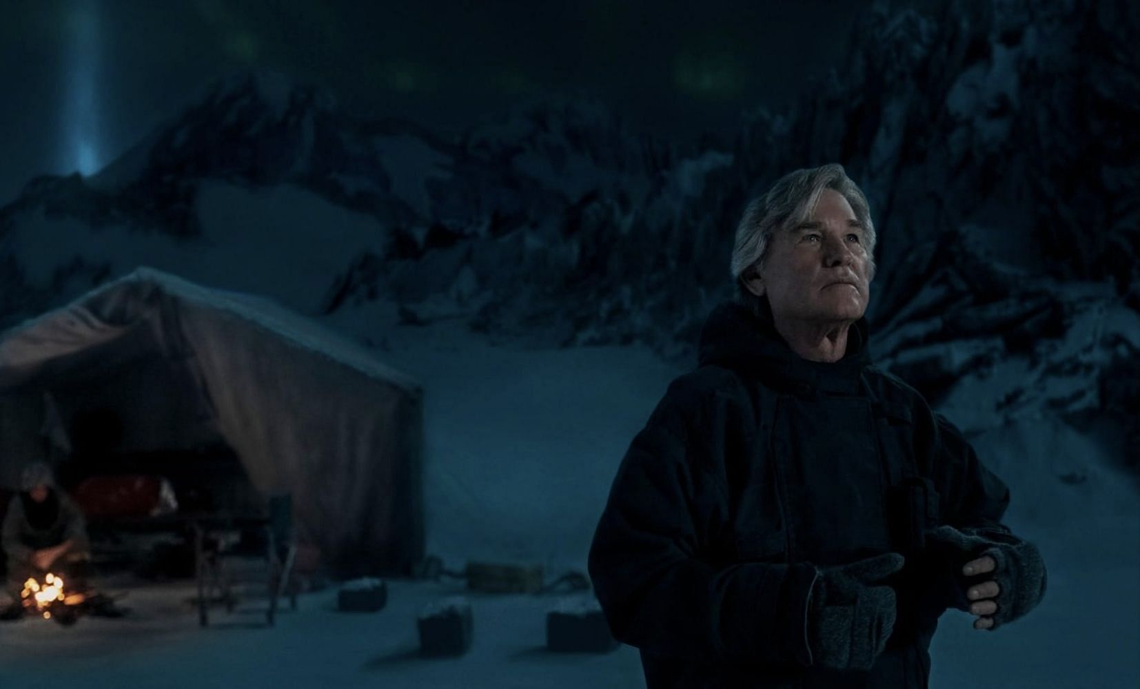 Kurt Russell in a scene from Monarch: Legacy of Monsters (Image via IMDb)