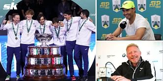 Rafael Nadal, Boris Becker and other tennis players congratulate Italy on Davis Cup win