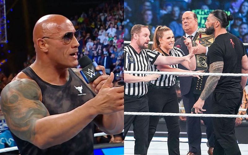 Roman Reigns made a shocking reference to The Rock on SmackDown before Crown Jewel