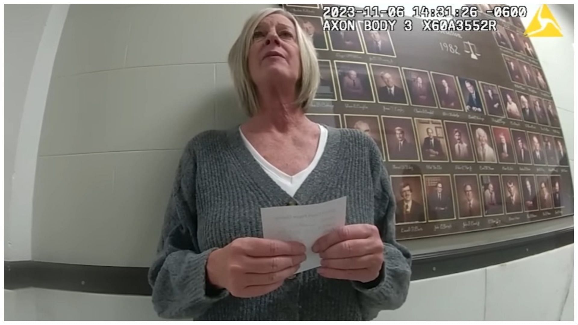 Kimberly Coates is arrested again for being drunk in court, (Image via Law&amp;Crime Network/YouTube) 