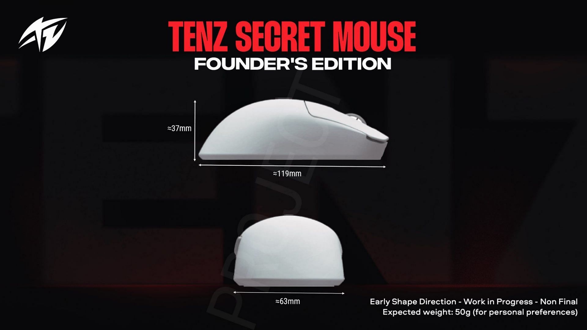 TenZ Secret Mouse Founder Edition&#039;s 