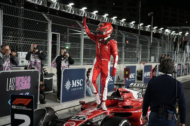 Charles Leclerc proved at Las Vegas that it's the team and not the driver responsible for Ferrari's lack of success