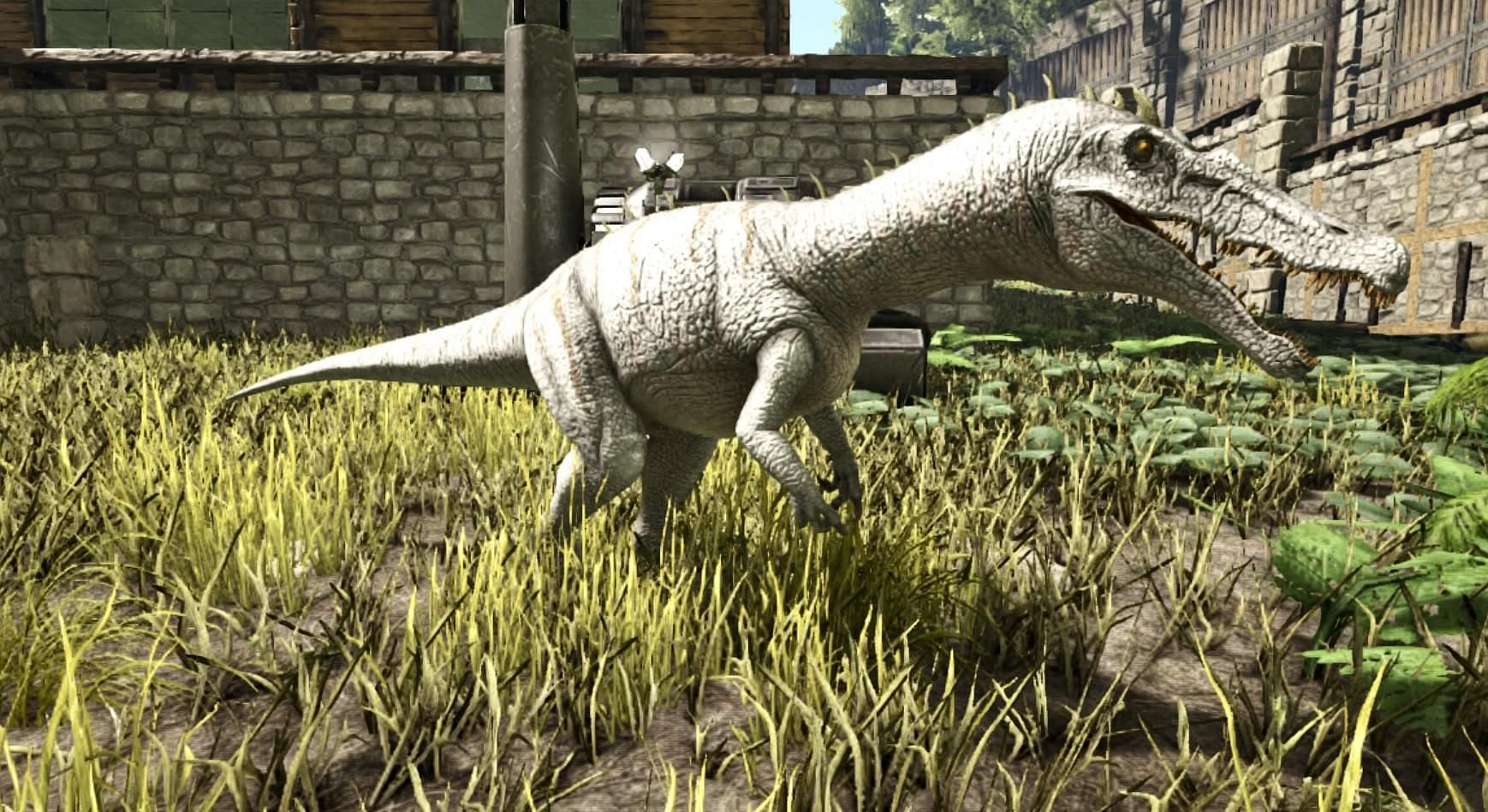 Baryonyx can be found near bodies of water in ARK Survival Ascended (Image via Studio Wildcard)