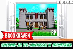 Exploring all the gamepasses in Roblox Brookhaven
