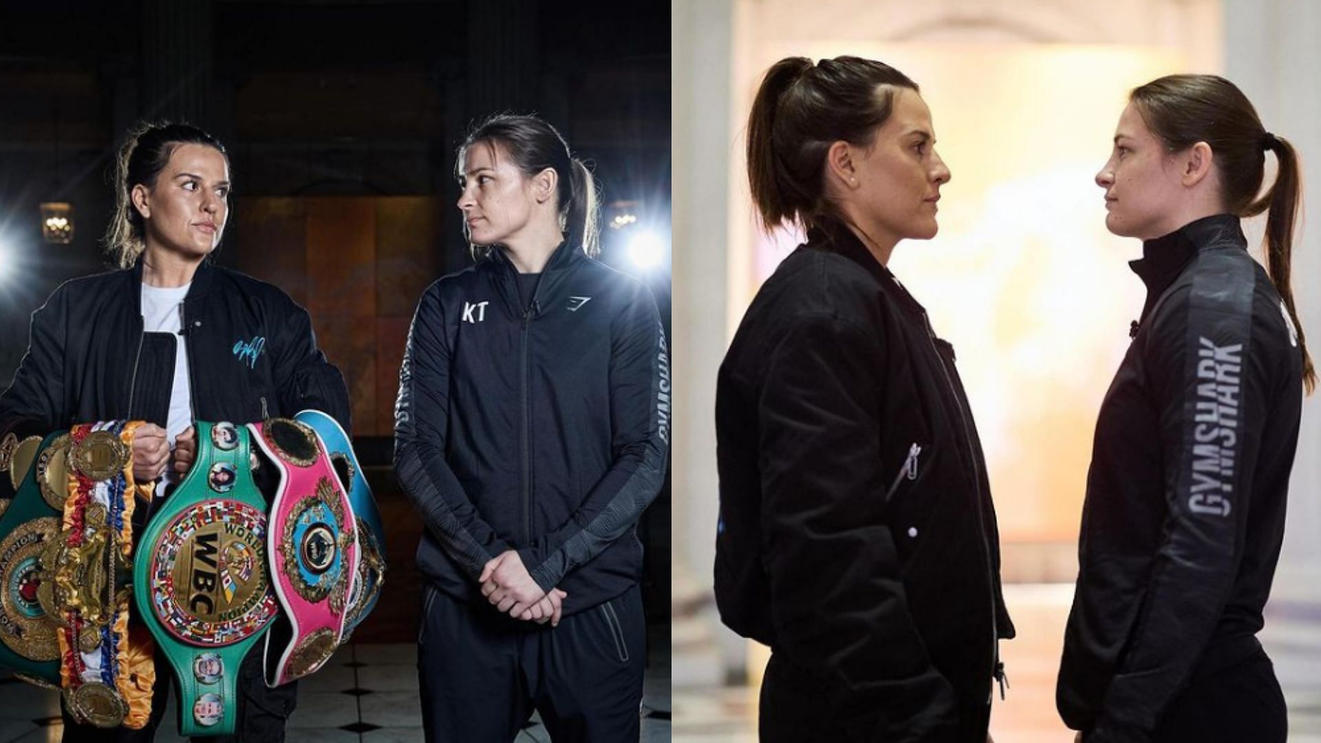 Katie Taylor &amp; Chantelle Cameron [Images courtesy of @matchroomboxing on Instagram]