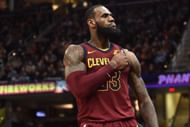 NBA - LeBron James playing for the Cavs