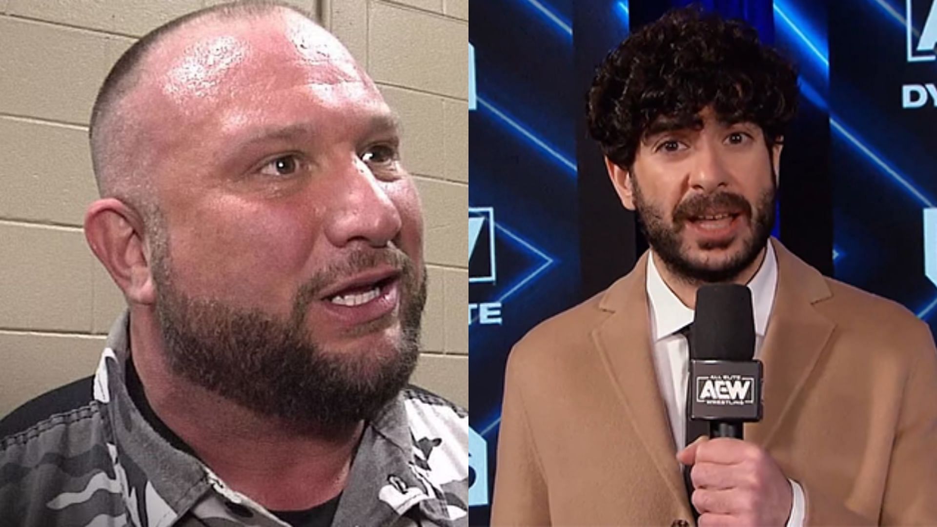 Bully Ray(left); Tony Khan(right)