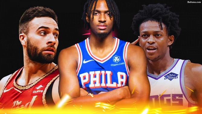 10 NBA players who have covered the most distance in 2023-24 ft Tyrese Maxey