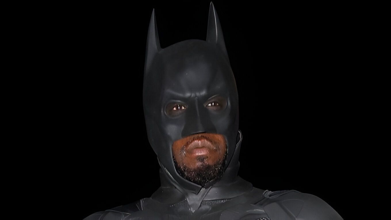 Diddy dresses up as Batman for Halloween (image via @Josiah_FL on X)