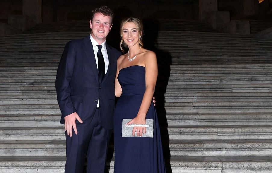 Robert MacIntyre with his Girlfriend, Source: Getty Images