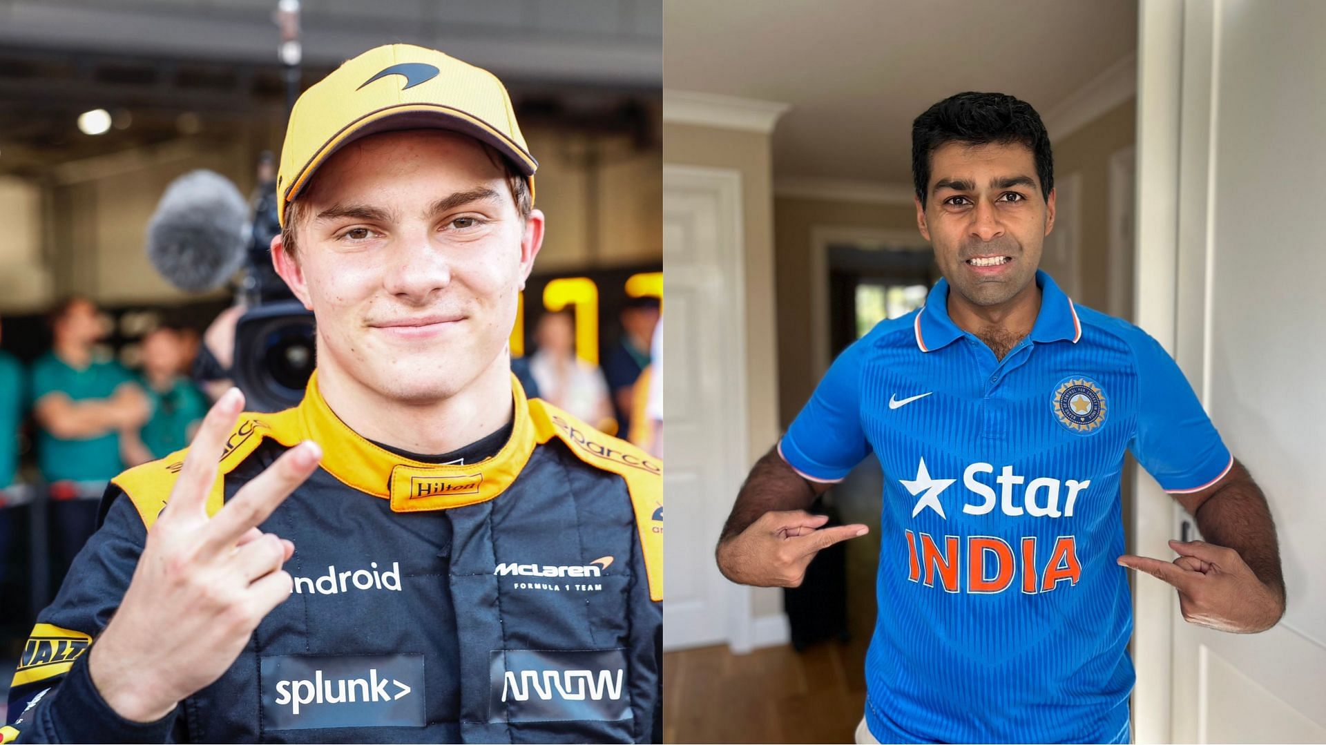 McLaren driver Oscar Piastri and F1 journalist Karun Chandhok exchange banters on X after the 2023 Cricket World Cup