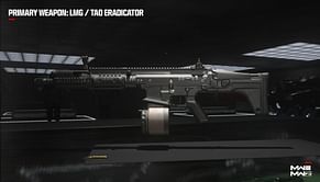 How to unlock TAQ Eradicator LMG in Modern Warfare 3