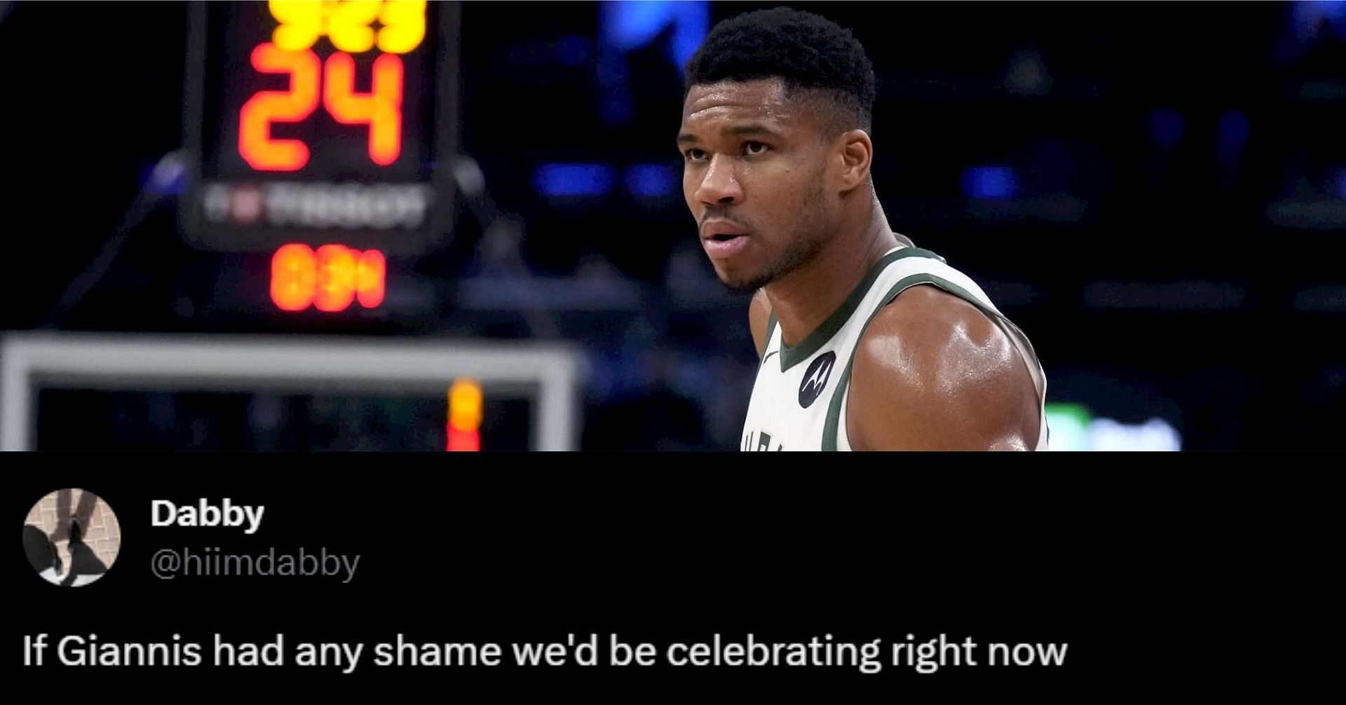 NBA fans bring out pitchforks after Bucks superstar&rsquo;s sub-par 35% night