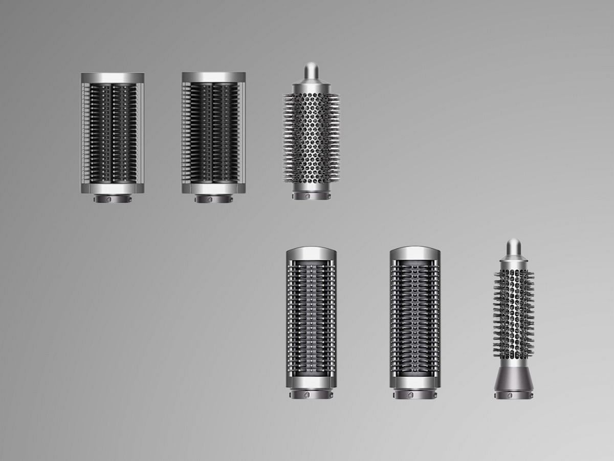 Dyson&#039;s new Airwrap attachments (Image via official website)