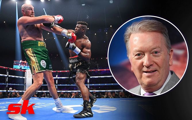 Frank Warren gives an update on Tyson Fury vs. Francis Ngannou rematch after a chat with the Saudi royals