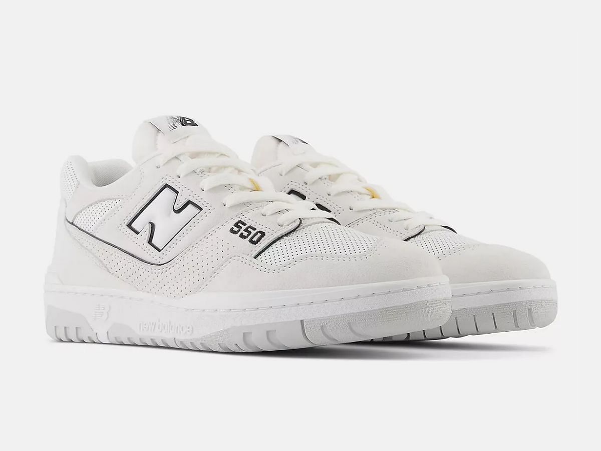 New Balance 550 &ldquo;Perforated Toe&rdquo; (Image via Sneaker News)