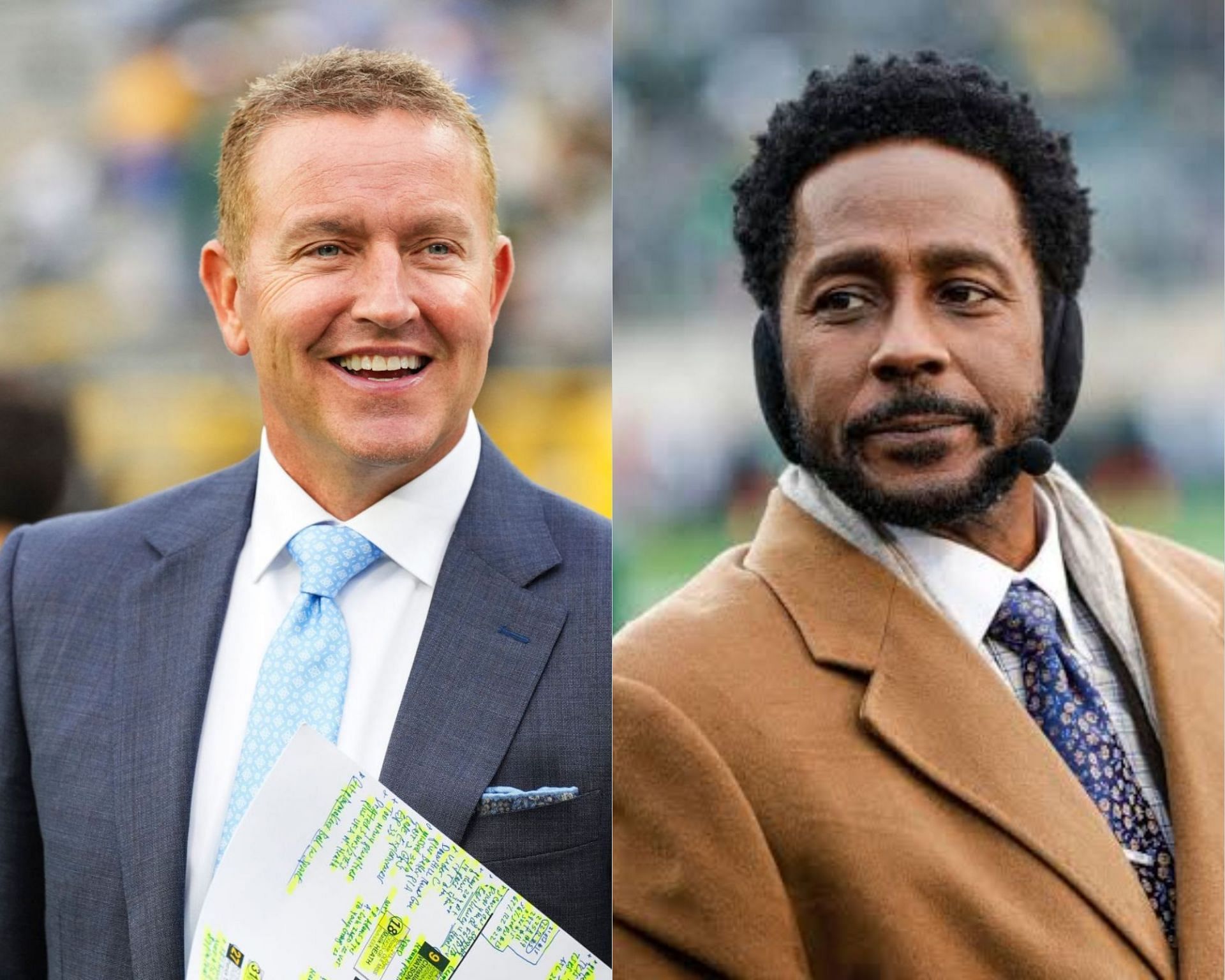 Kirk Herbstreit and Desmond Howard 