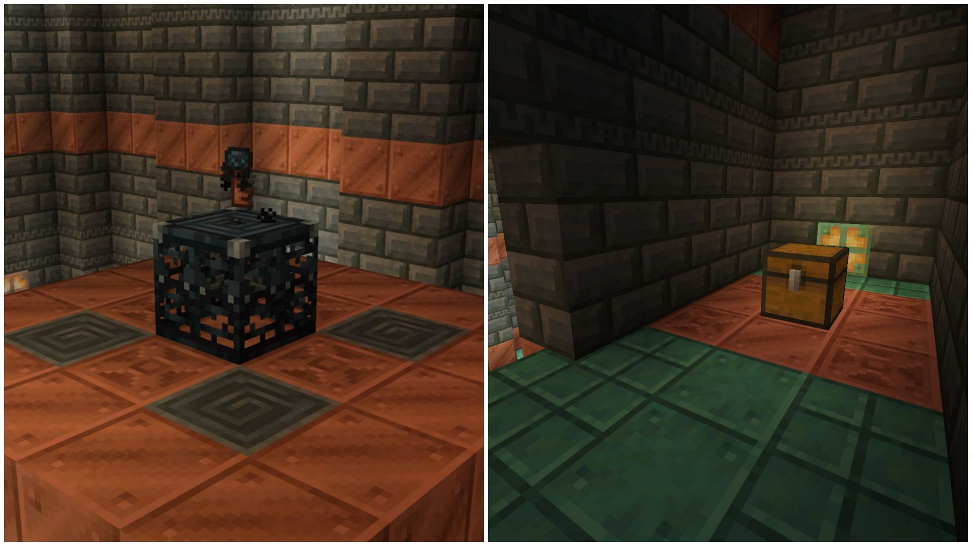 Trial chambers will have several types of loot in Minecraft (Image via Mojang)