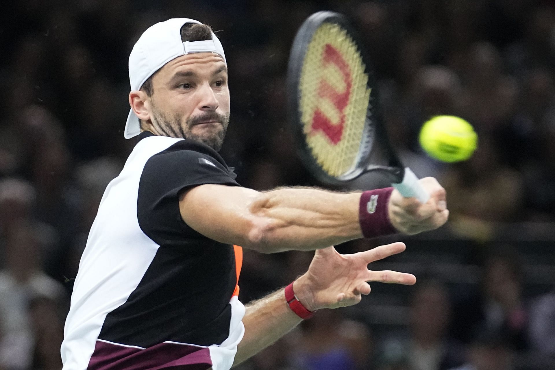 Grigor Dimitrov at the 2023 Paris Masters